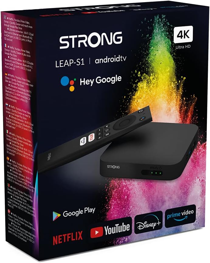 Décodeur Android - SRT 401 - Noir STRONG