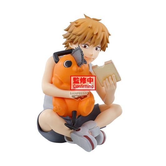 17784 - CHAINSAW MAN - BREAK TIME COLLECTION FIGURE - DENJI & POCHITA